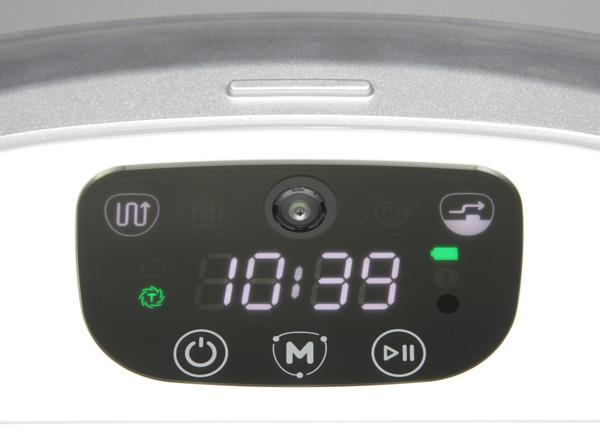 iClebo Omega, контрольная панель iClebo Omega, контрольная панель