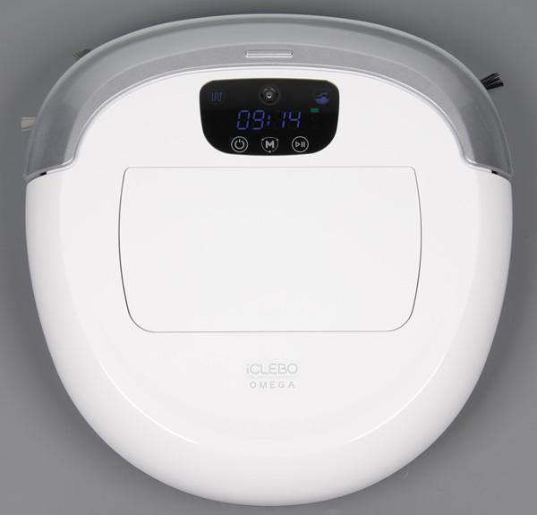 iClebo Omega, вид сверху iClebo Omega, вид сверху