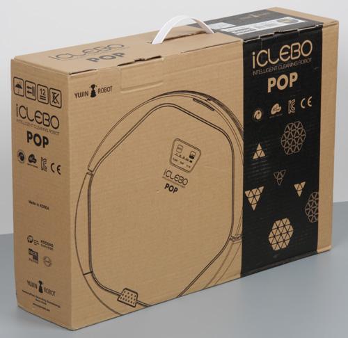 iClebo Pop, коробка iClebo Pop, коробка