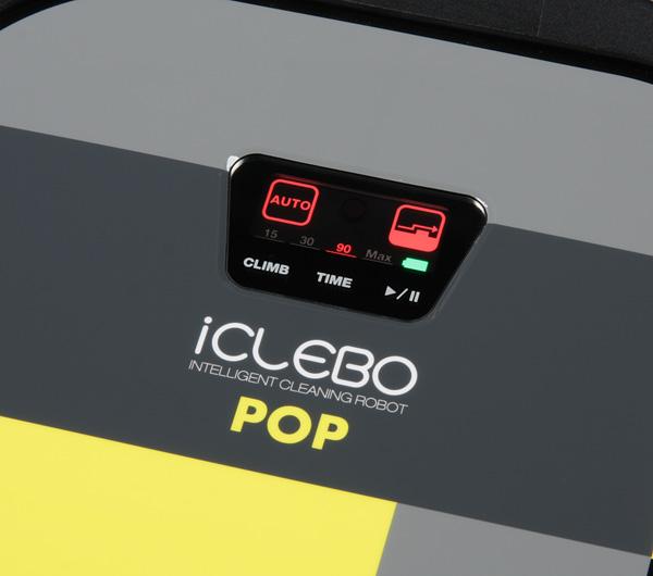 iClebo Pop, контрольная панель iClebo Pop, контрольная панель