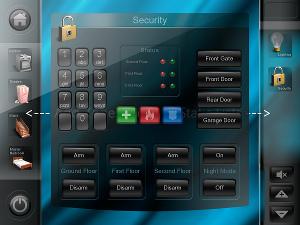 Интерфейс Xenon GUI системы iRidium