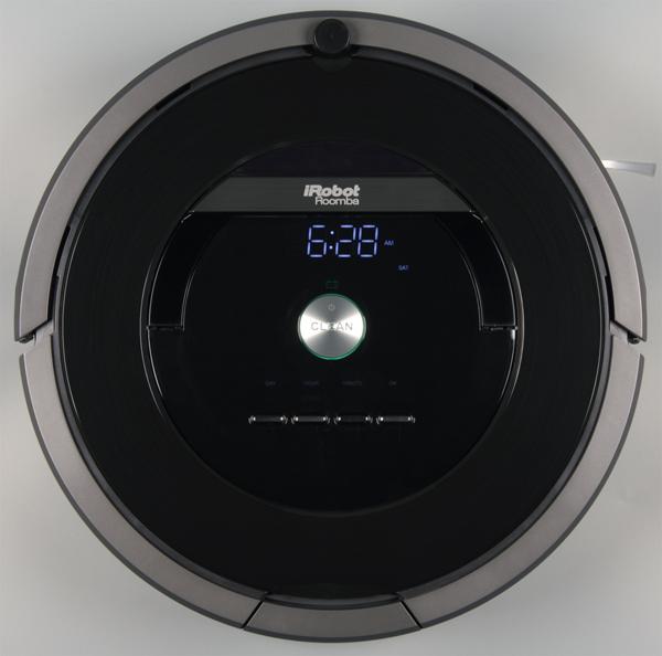 Робот-пылесос iRobot Roomba 880, вид сверху Робот-пылесос iRobot Roomba 880, вид сверху