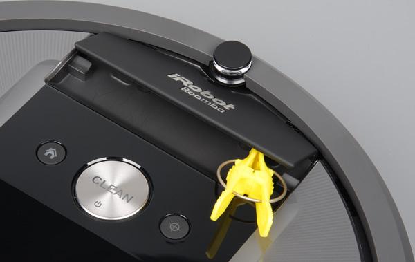 робот-пылесос iRobot Roomba 960, контрольная панель робот-пылесос iRobot Roomba 960, контрольная панель