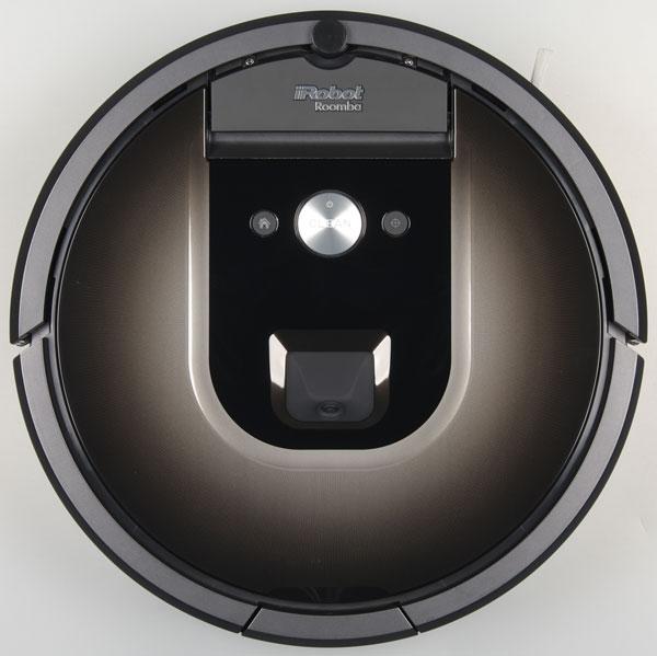 робот-пылесос iRobot Roomba 980, вид сверху робот-пылесос iRobot Roomba 980, вид сверху