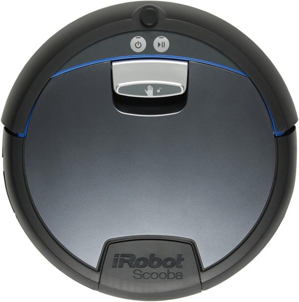 Моющий робот-пылесос iRobot Scooba 390, вид сверху
