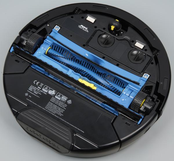 Моющий робот-пылесос iRobot Scooba 450, вид снизу Моющий робот-пылесос iRobot Scooba 450, вид снизу