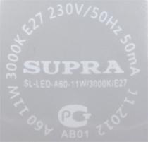 Supra SL-LED-A60-11W/3000/E27 Supra SL-LED-A60-11W/3000/E27