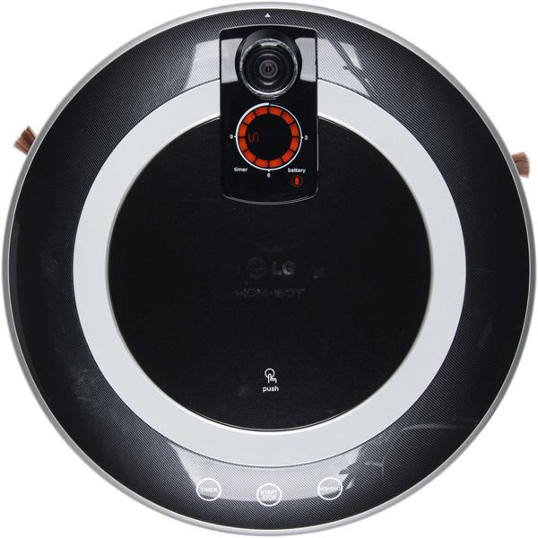 Робот-пылесос LG VR5901LVM, вид сверху Робот-пылесос LG VR5901LVM, вид сверху