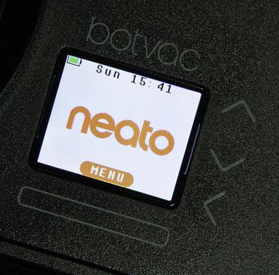 Neato Botvac D85. Меню