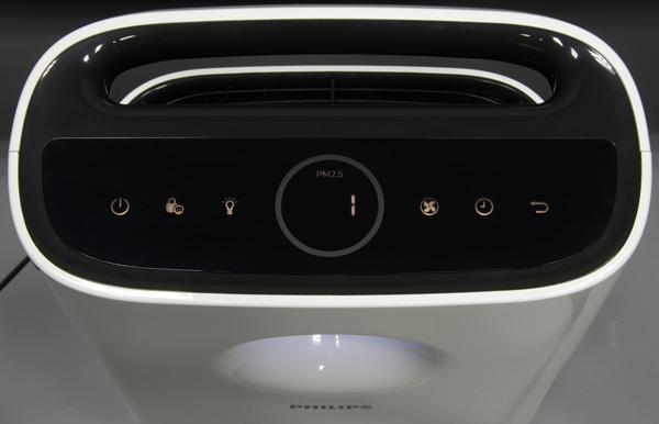 Очиститель воздуха Philips AC3256. Контрольная панель