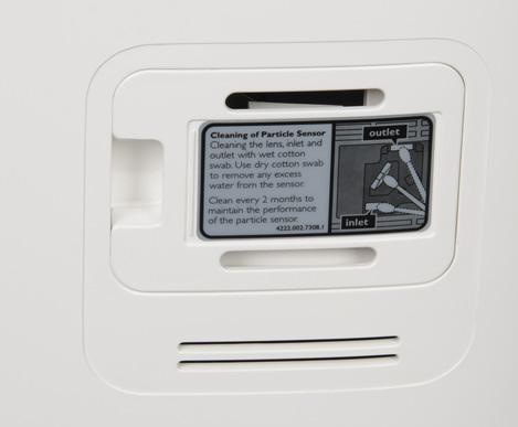 Очиститель воздуха Philips AC3256. Крышечка датчика содержания частиц