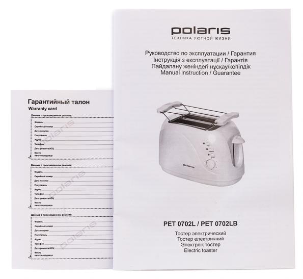 тостер Polaris PET 0702L