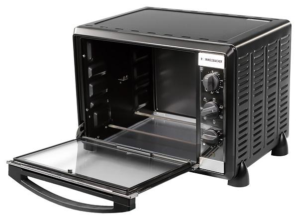 Компактная электрическая духовка Rommelsbacher BG 1550 с грилем и конвекцией