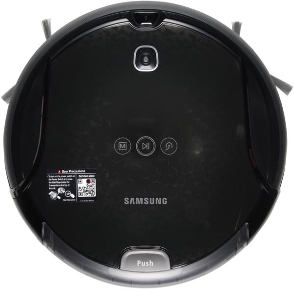 Робот-пылесос Samsung Navibot S Pop-Out (SR10F71UB), вид сверху Робот-пылесос Samsung Navibot S Pop-Out (SR10F71UB), вид сверху