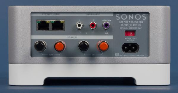 Внешний вид Sonos Connect:Amp Внешний вид Sonos Connect:Amp