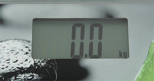 Напольные весы Unit UBS-2056. Дисплей