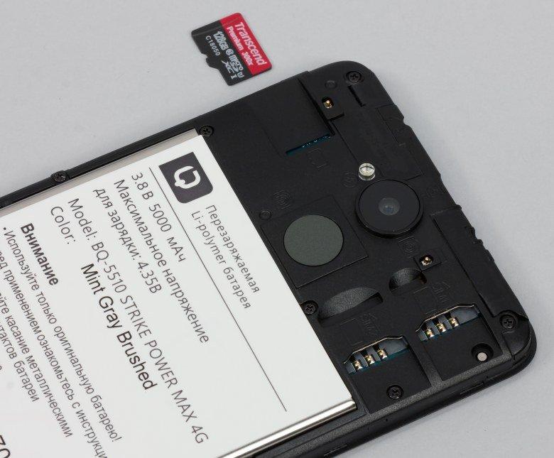 Смартфон BQ-5510 Strike Power Max 4G:, фото 11