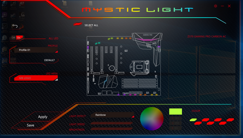 Материнская плата MSI Z370 Gaming Pro Carbon AC:, фото 17