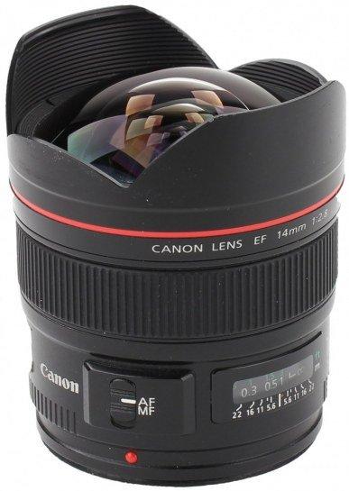 Сверхширокоугольный объектив Canon EF 14mm f/2.8L USM:, фото 4