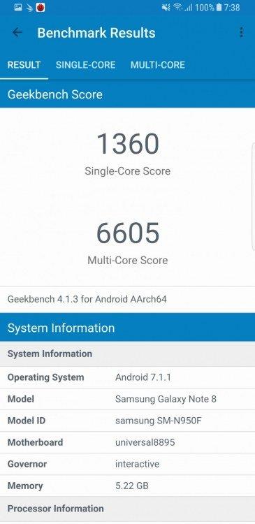 Смартфон Samsung Galaxy Note 8, фото 125