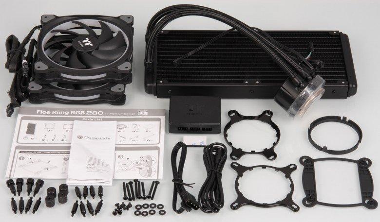 СВО Thermaltake Floe Riing RGB 280 TT Premium Edition и Floe Riing RGB 360 TT Premium Edition, фото 2