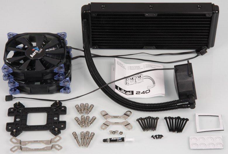 Система жидкостного охлаждения Aerocool Likai 240, фото 2