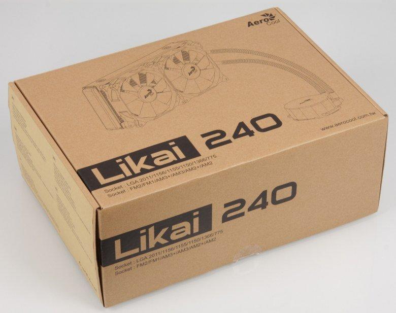Система жидкостного охлаждения Aerocool Likai 240, фото 1
