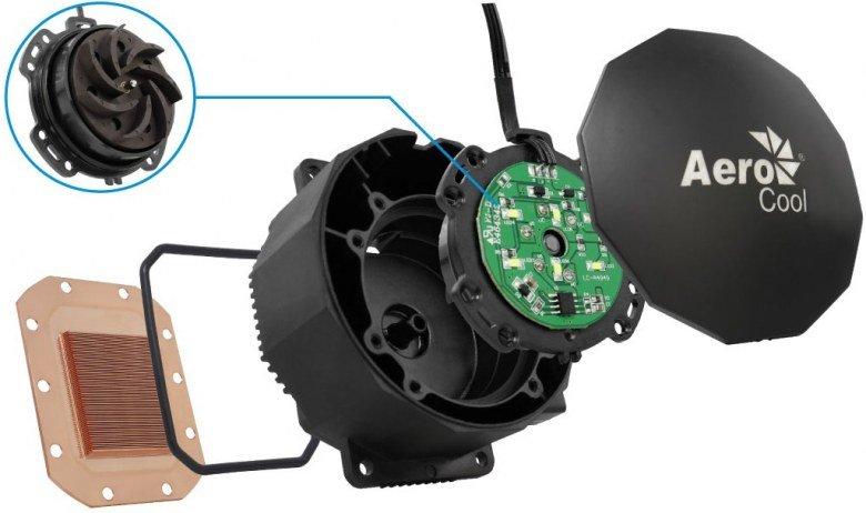 Система жидкостного охлаждения Aerocool Likai 240, фото 5