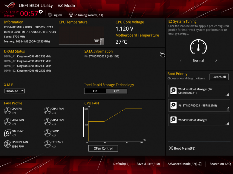 Материнская плата Asus ROG Maximus X Hero на чипсете Intel Z370:, фото 29