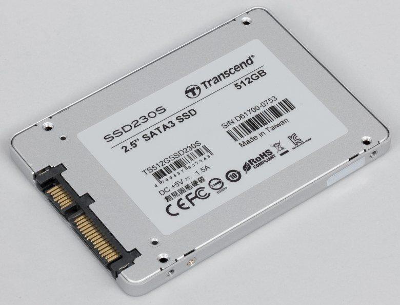Твердотельный накопитель Transcend SSD230S емкостью 512 ГБ:, фото 2