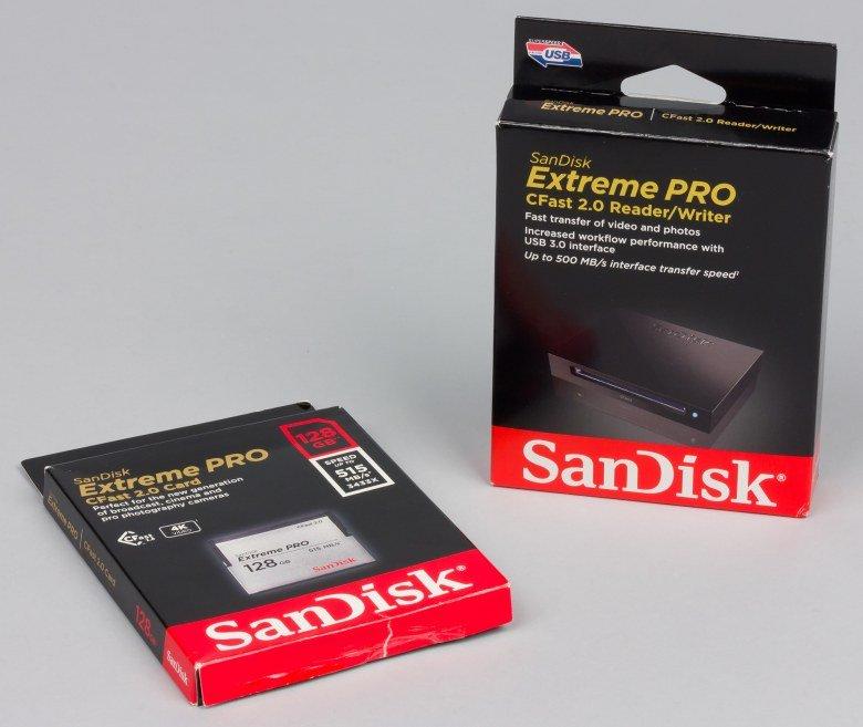 Карта памяти SanDisk Extreme Pro CFast 2.0 емкостью 128 ГБ:, фото 9