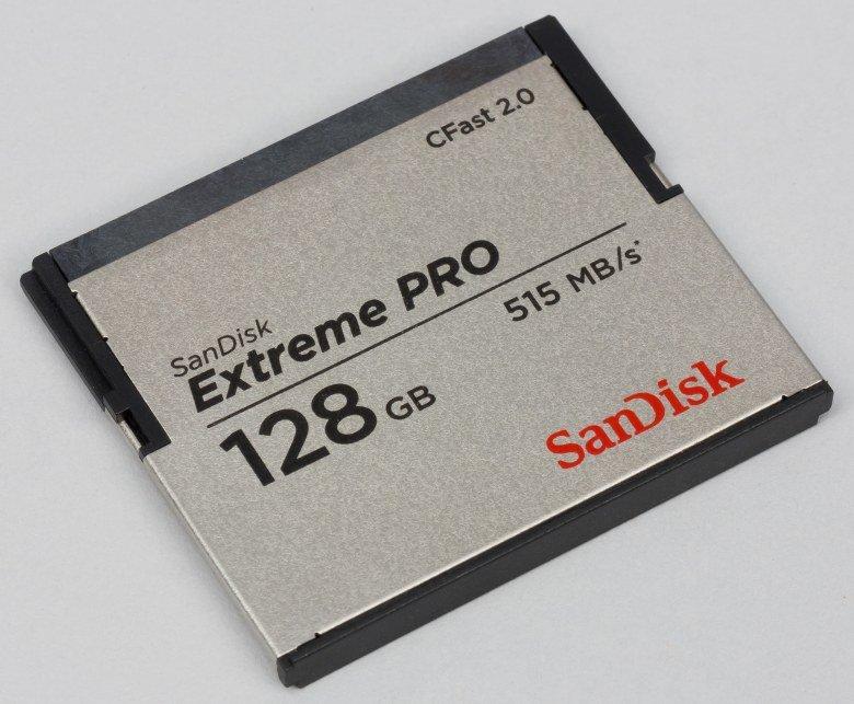 Карта памяти SanDisk Extreme Pro CFast 2.0 емкостью 128 ГБ:, фото 1