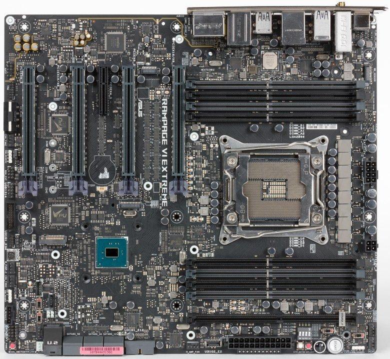 Материнская плата Asus ROG Rampage VI Extreme на чипсете Intel X299:, фото 10