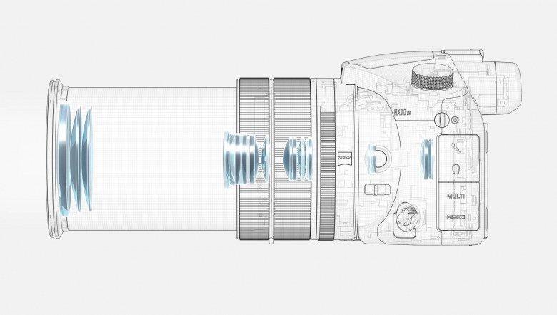 Компактная фотокамера Sony DSC-RX10M4 с сенсором 1″ и несменным 25-кратным гиперзум-объективом:, фото 3
