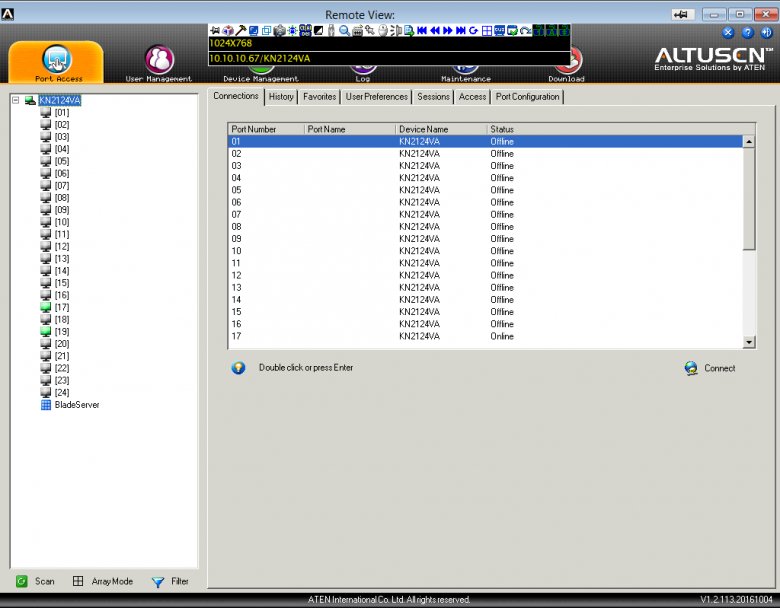 IP KVM Aten KN2124VA:, фото 31