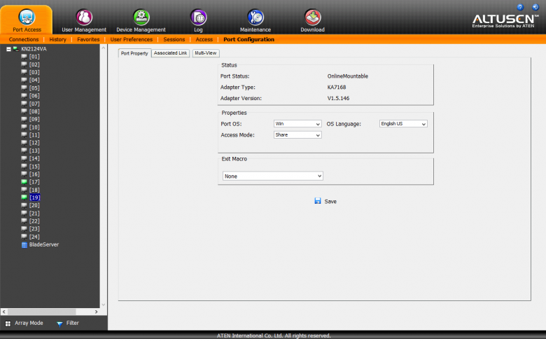 IP KVM Aten KN2124VA:, фото 20