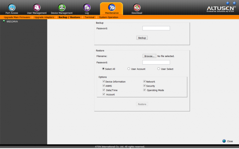 IP KVM Aten KN2124VA:, фото 29