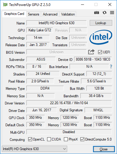 Игровой ноутбук Asus ROG Strix GL703VD:, фото 5