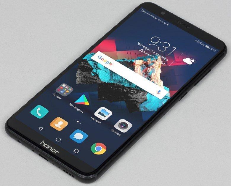 Смартфон Honor 7X в металлическом корпусе и с большим экраном:, фото 5