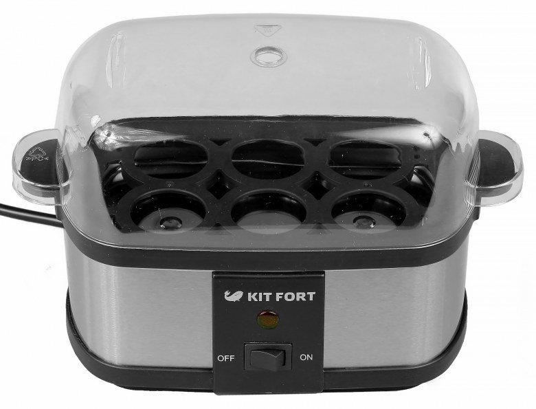 Яйцеварка Kitfort KT-2003 с функцией приготовления на пару́:, фото 4