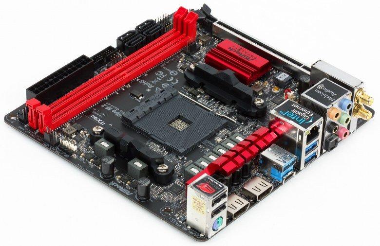 Материнская плата ASRock Fatal1ty X370 Gaming-ITX/ac на чипсете AMD X370:, фото 1