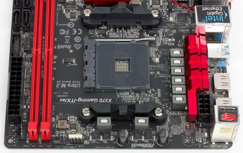 Материнская плата ASRock Fatal1ty X370 Gaming-ITX/ac на чипсете AMD X370:, фото 4
