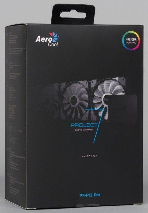 Комплект вентиляторов Aerocool P7-F12 Pro:, фото 1