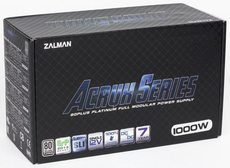 Блок питания Zalman Acrux Series ZM1000-ARX с гибридной системой охлаждения:, фото 10