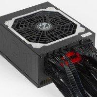 Блок питания Zalman Acrux Series ZM1000-ARX с гибридной системой охлаждения:, фото 6