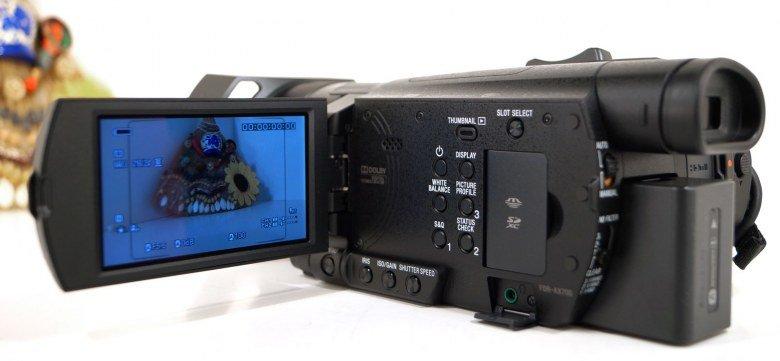 4K-видеокамера Sony FDR-AX700:, фото 5