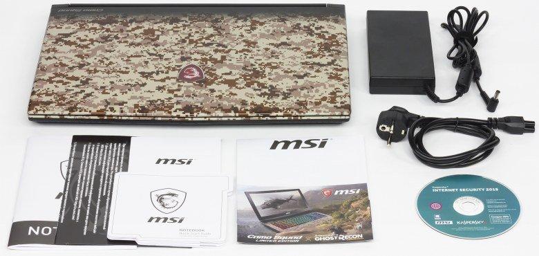 Игровой ноутбук MSI GE62VR 7RF Camo Squad Limited Edition:, фото 3