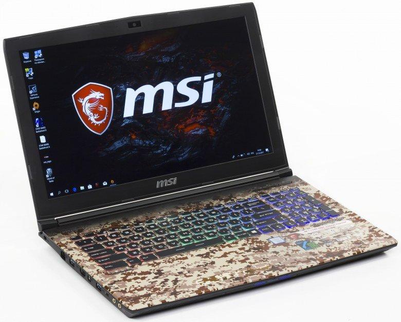 Игровой ноутбук MSI GE62VR 7RF Camo Squad Limited Edition:, фото 1