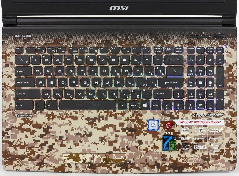 Игровой ноутбук MSI GE62VR 7RF Camo Squad Limited Edition:, фото 23