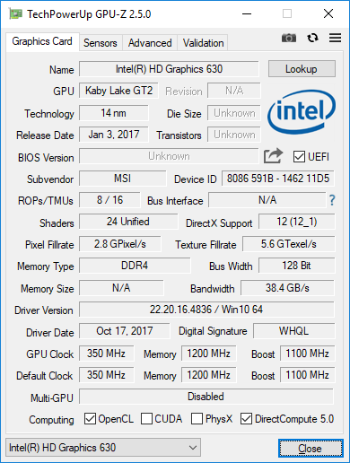 Игровой ноутбук MSI GE62VR 7RF Camo Squad Limited Edition:, фото 5